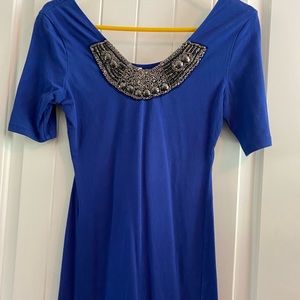 Navy mini dress cute & comfy